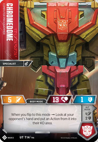 Chromedome Bot Card Image