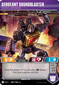 Sergeant Soundblaster Bot Card Image
