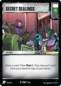 Secret Dealings Card Image