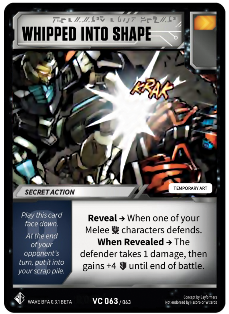 Whipped Into Shape Card